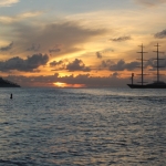 Simpson Bay w/ Eclipse & Tall Ship - courtesy of one of our guests Richard!