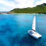 Under sail in St Barths