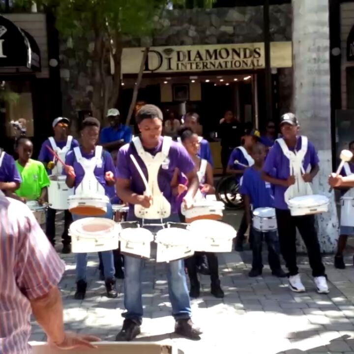 Found some amazing drumline work in today -- these kids rock